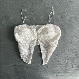 Women’s Textured Cropped Top